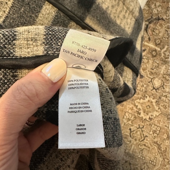 Rails Jaro Jacket Plaid Oversized Buffalo Print Coat Cozy Shacket L - Picture 14 of 14